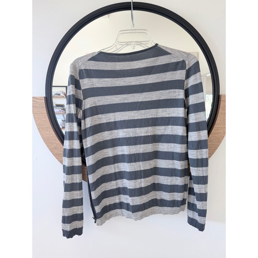 Burberry Vintage Striped Blouse Size M - Picture 4 of 5